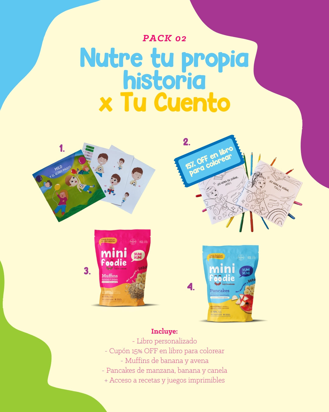 Pack: Nutre tu propia historia x Tu Cuento