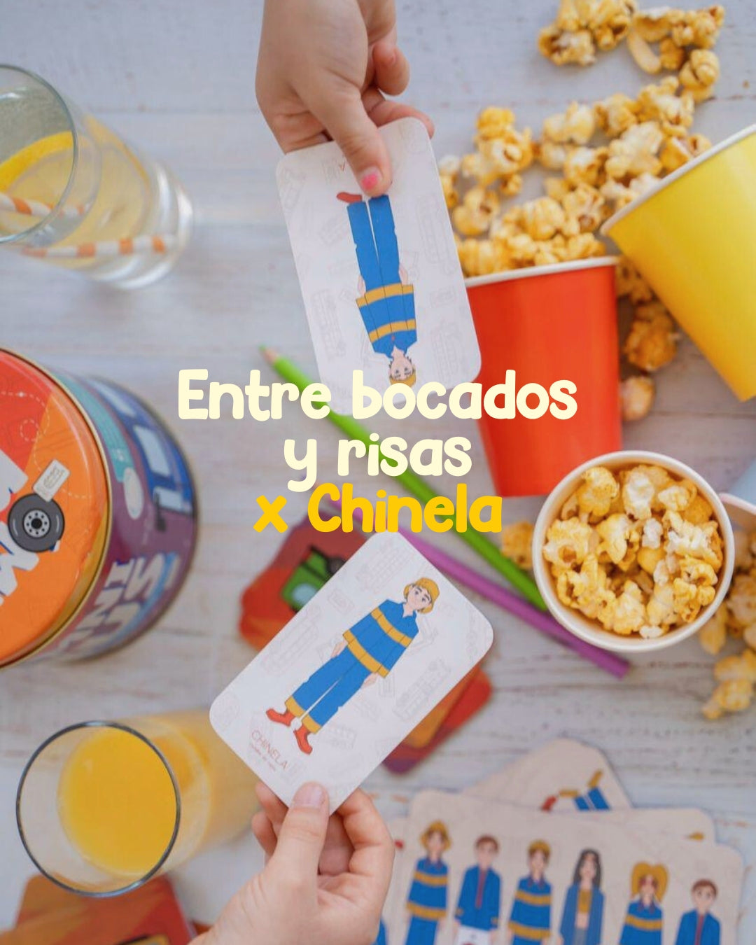 Pack: Entre bocados y risas x Chinela