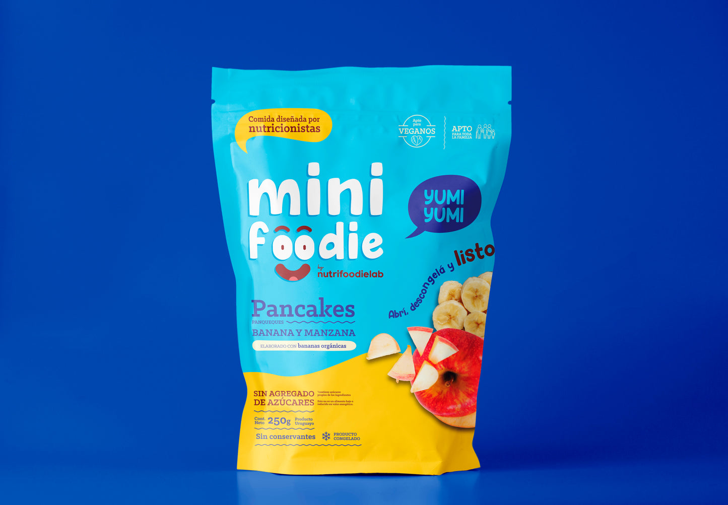 Pancakes de Manzana y Banana