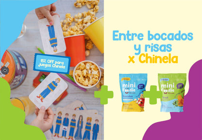 Pack: Entre bocados y risas x Chinela