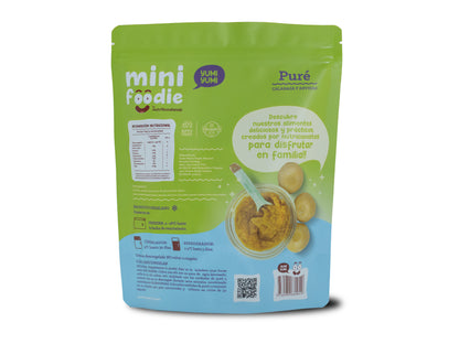 Puré de Calabaza y Arvejas