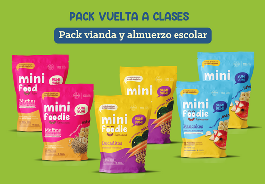 Pack vianda y almuerzo escolar